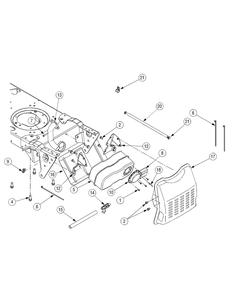 Part Location Diagram of 783-05410 MTD Shield-heat:muffler